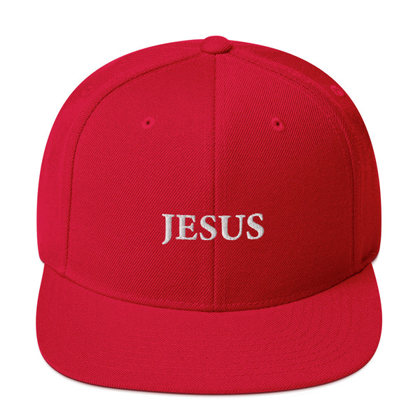 Jesus Red Structured Hat - DARKDIVINITY