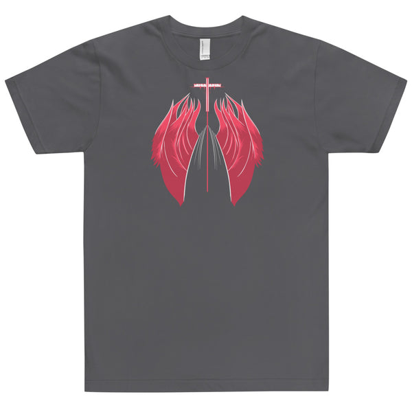 Red Sea Cross T-Shirt - DARKDIVINITY